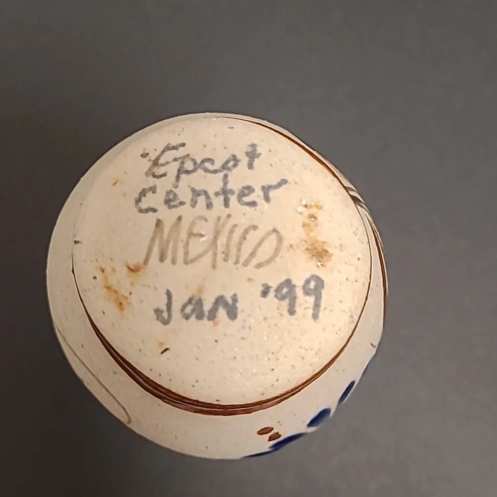 Vintage Mexican Pottery Vase